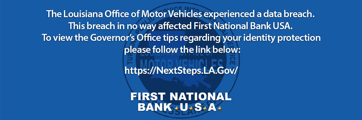 Data Breach at Louisiana Office of Motor Vehicles - Link to Nextsteps.la.gov